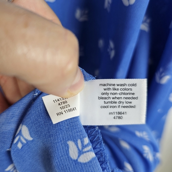 Lane Bryant #1141336 Swing Double-Layer Chiffon Tank NWT - Picture 10 of 10